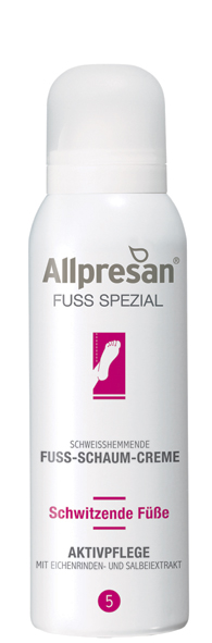 Allpresan® 5 vaahtovoide 125ml – Hikoileville jaloille