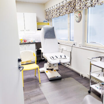 Kinttupisteen hoitohuone