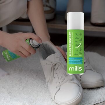 Mills-Desispray-kaytto